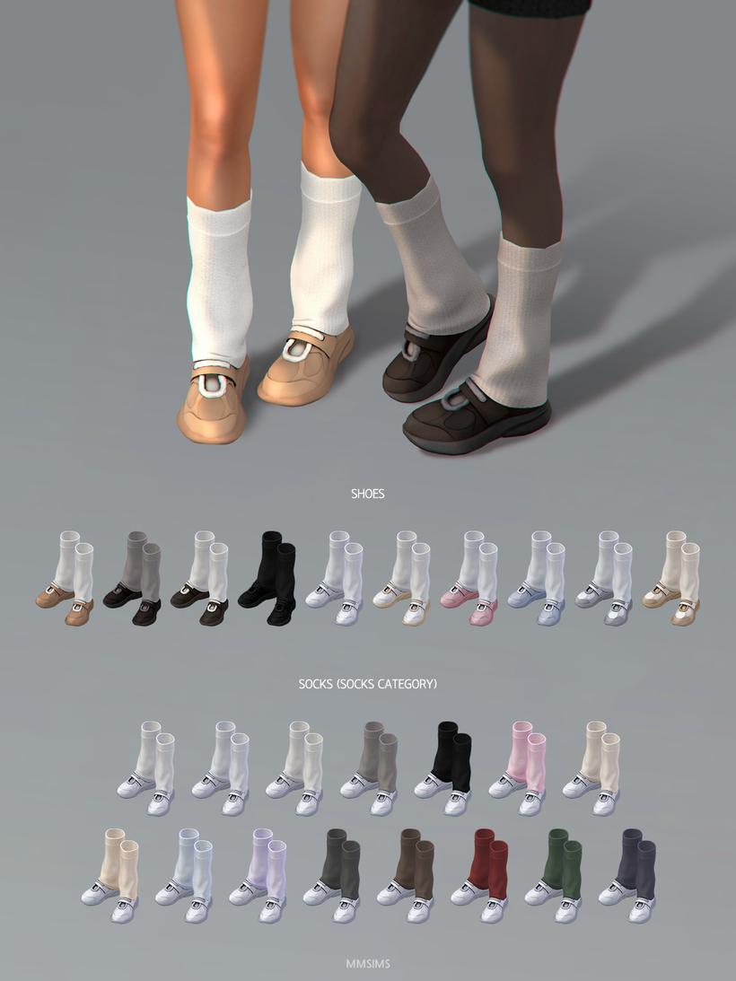 Ботинки с гетрами для симочек "Shoes Girok"