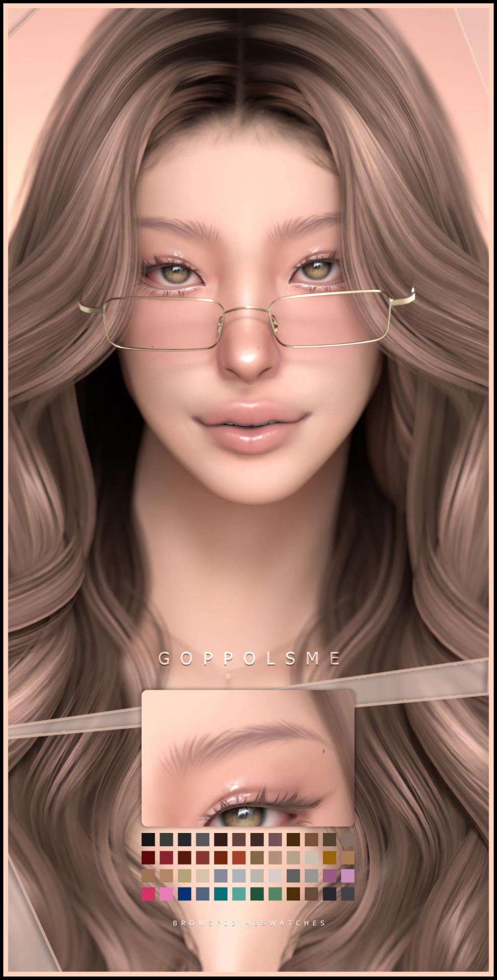 Брови "BROWS F02"