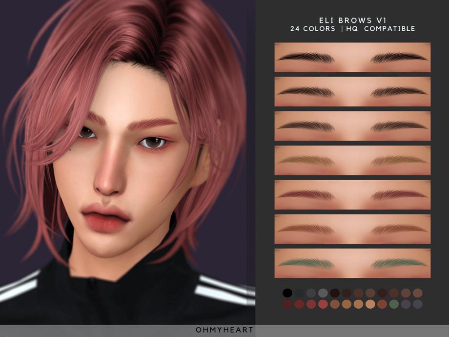 Брови для симочек и симов "Eli Brows V1"