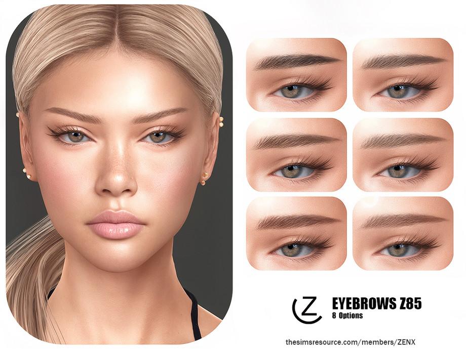 Брови для симочек и симов "EYEBROWS Z85"