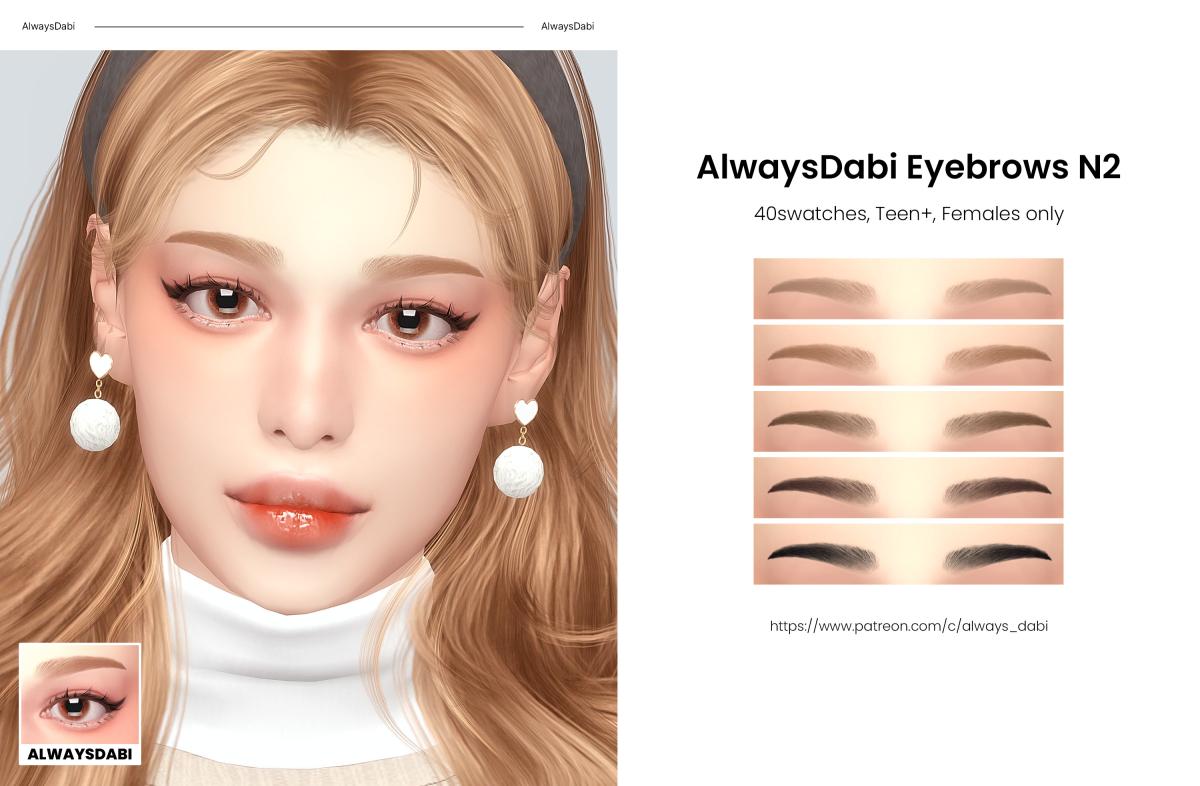 Брови "Eyebrows_N2"