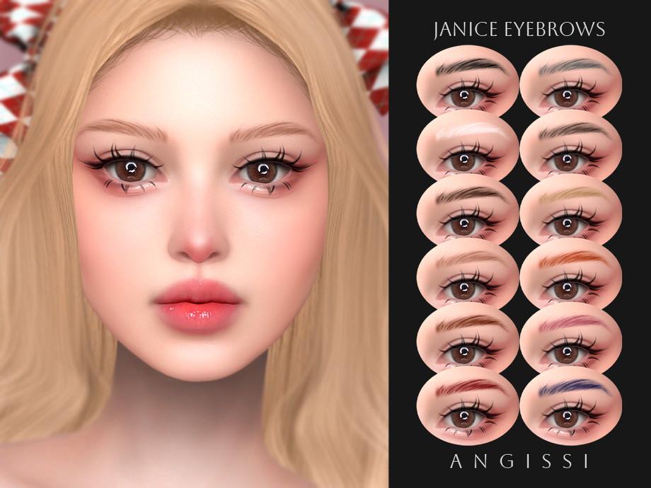 Брови и блеск "Janice"