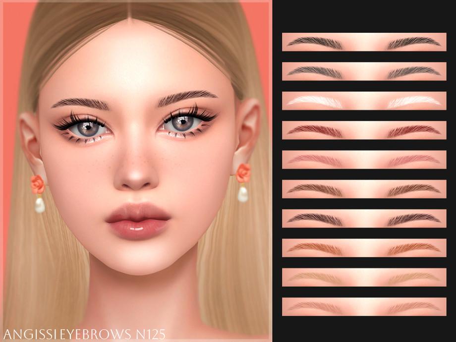 Брови и линзы "Eyebrows n125 & EYES A278"