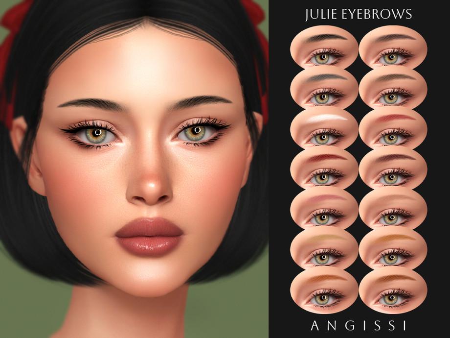 Брови и линзы "Julie"