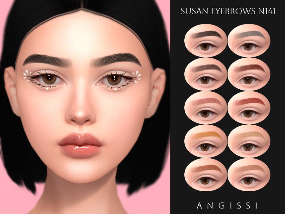 Брови, подводка и линзы "Susan"