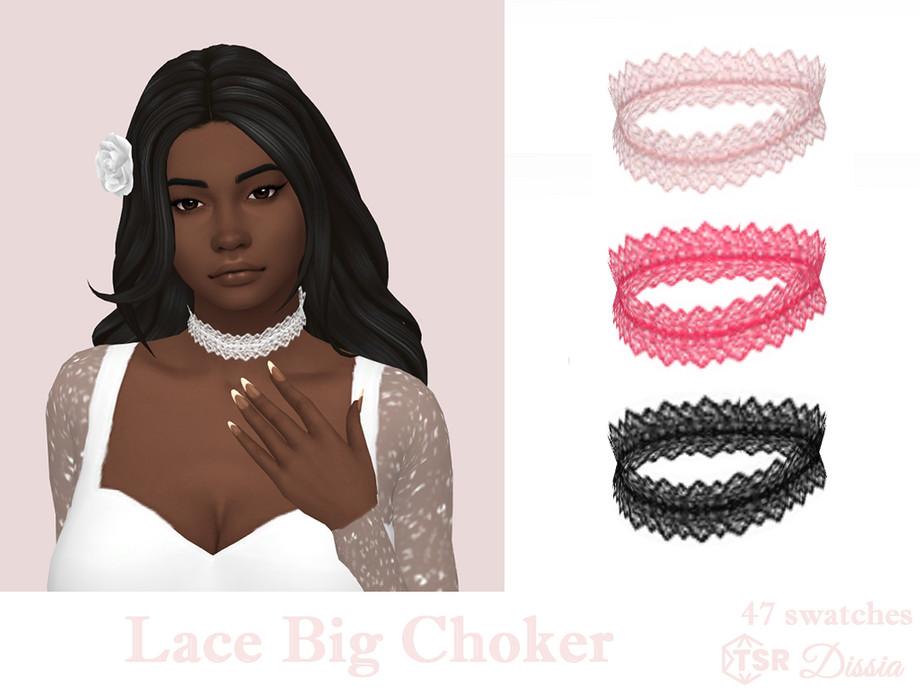 Чокер для симочек "Lace Choker"
