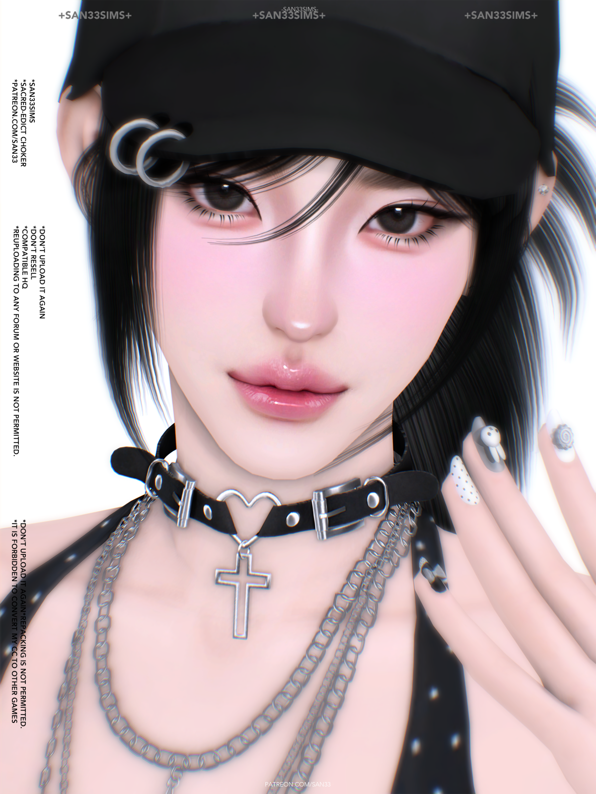 Чокер для симочек "Sacred-Edict Choker"