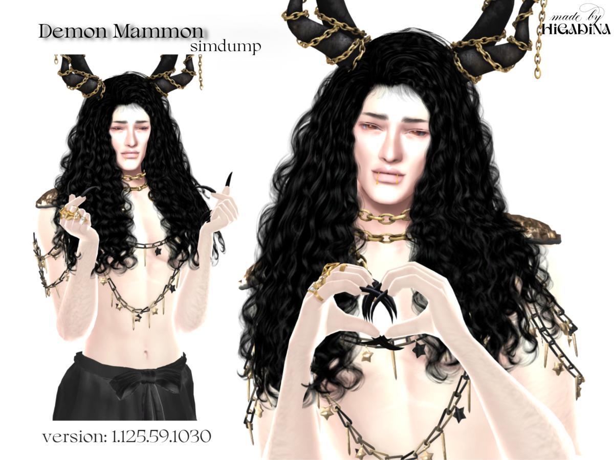 Demon Mammon male simdump by HiGadina (демон)