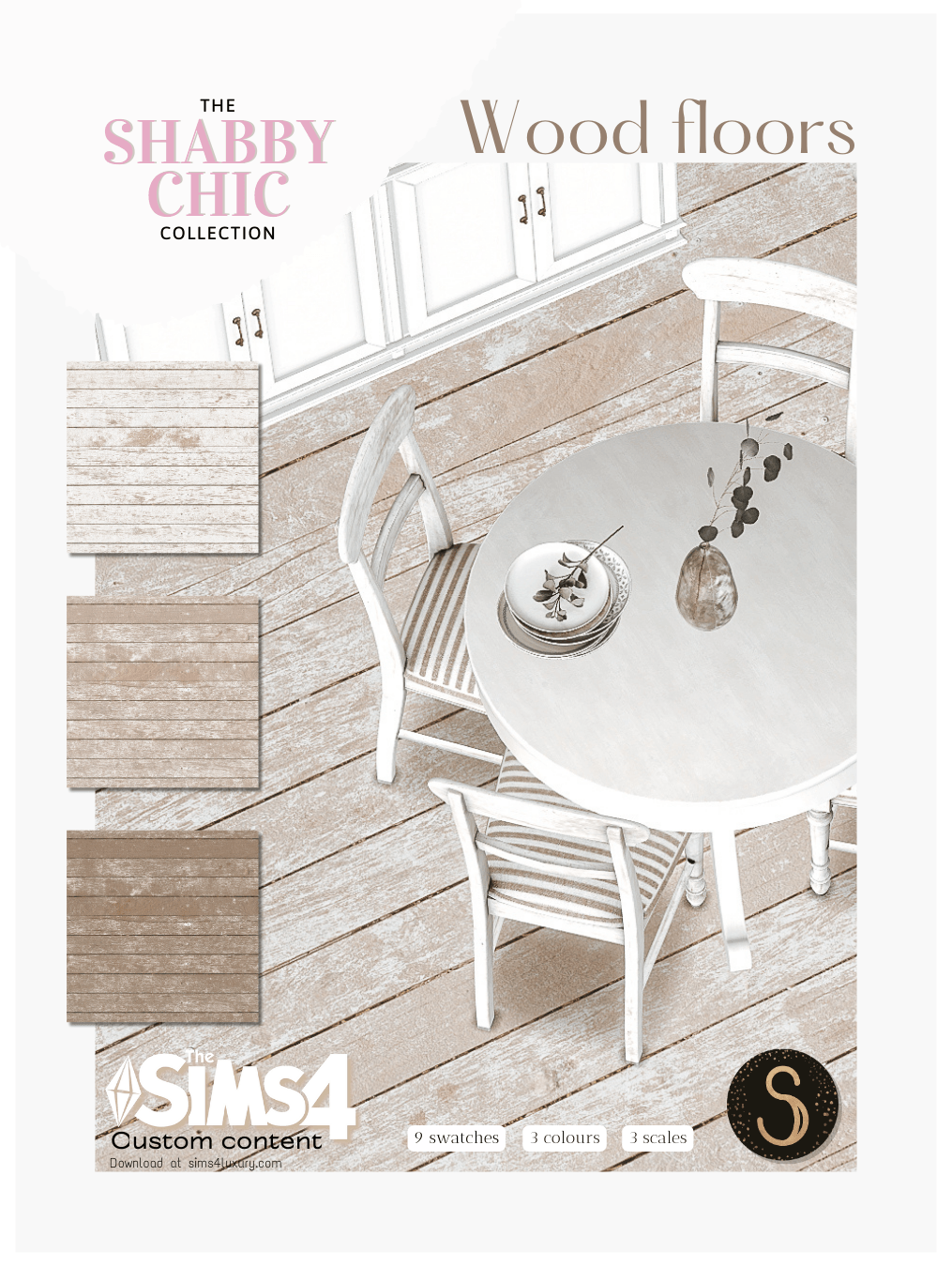 Деревянные полы "Shabby Chic - Wood Floors"