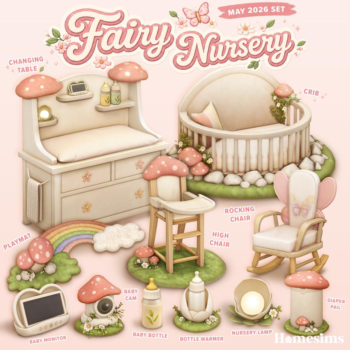 Детская "Fairy Nursery"