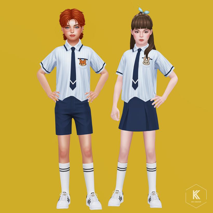Детская школьная форма "Kids uniform set"