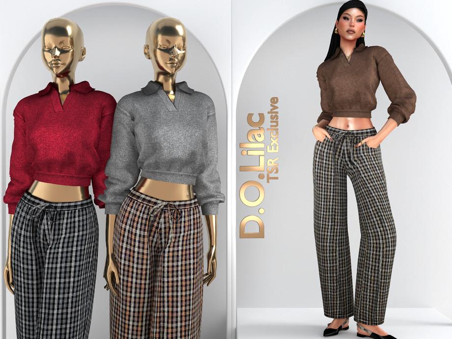 Домашний комплект "Casual Preppy Set"