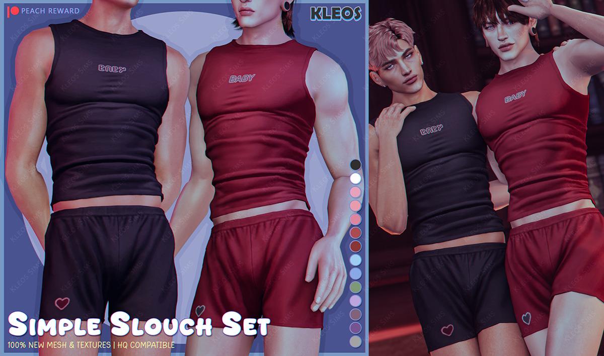 Домашний комплект для симов "Simple Slouch Set"