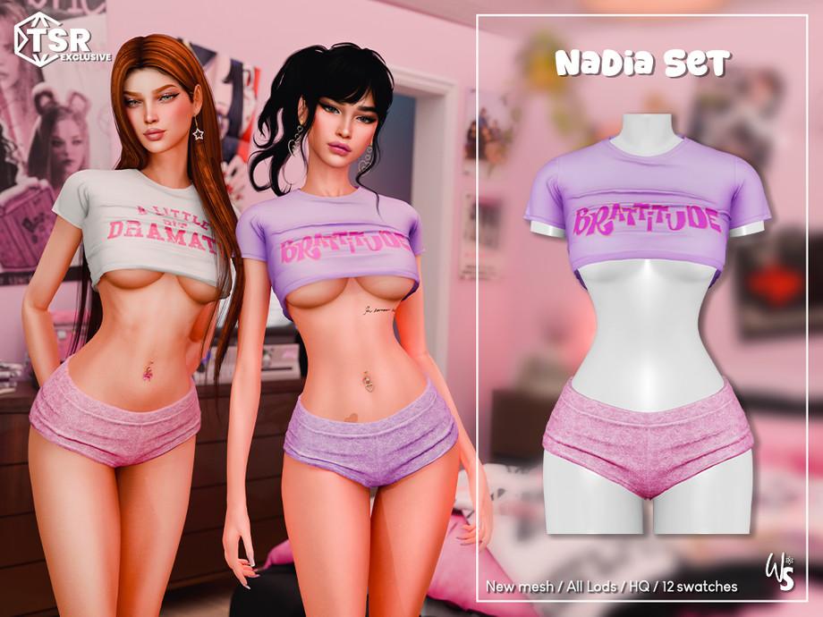 Домашний комплект "Nadia Clothing Set"