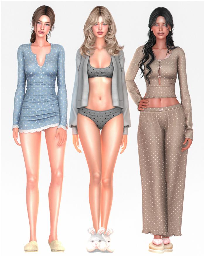 Домашний сет "Stay Home Sleepwear Set"