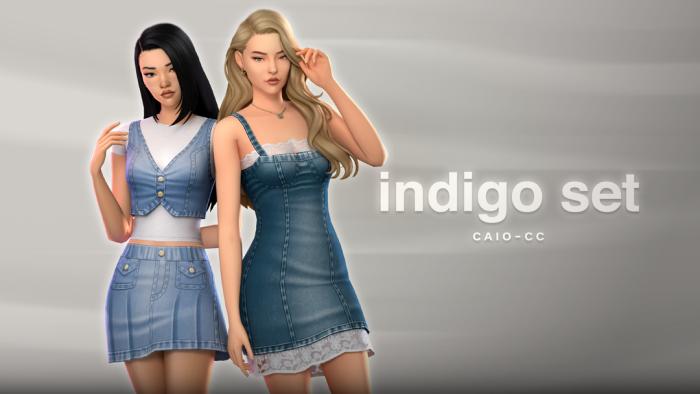 Джинсовый сет для симочек "Indigo Set"