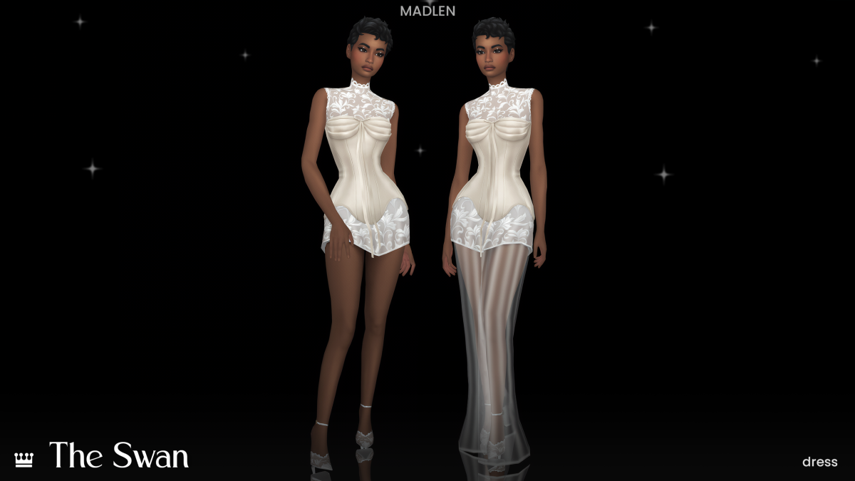 Элегантный сет для симочек "The Swan Set"