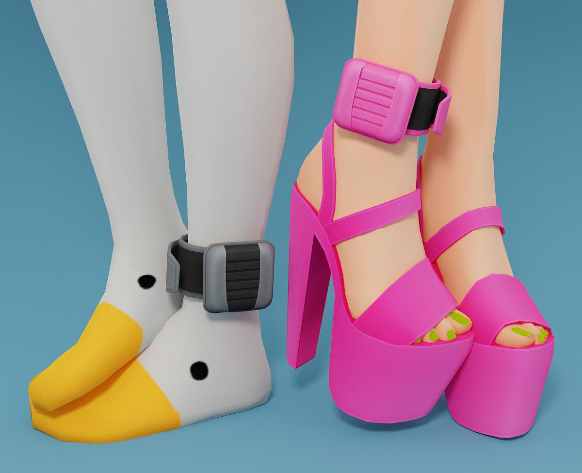 Электронные браслеты для ног "Tamper Proof Ankle Monitors"