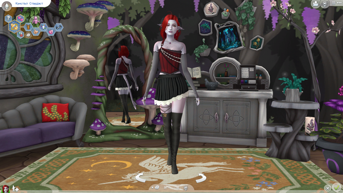 Фон для CAS "Fairy CAS room"