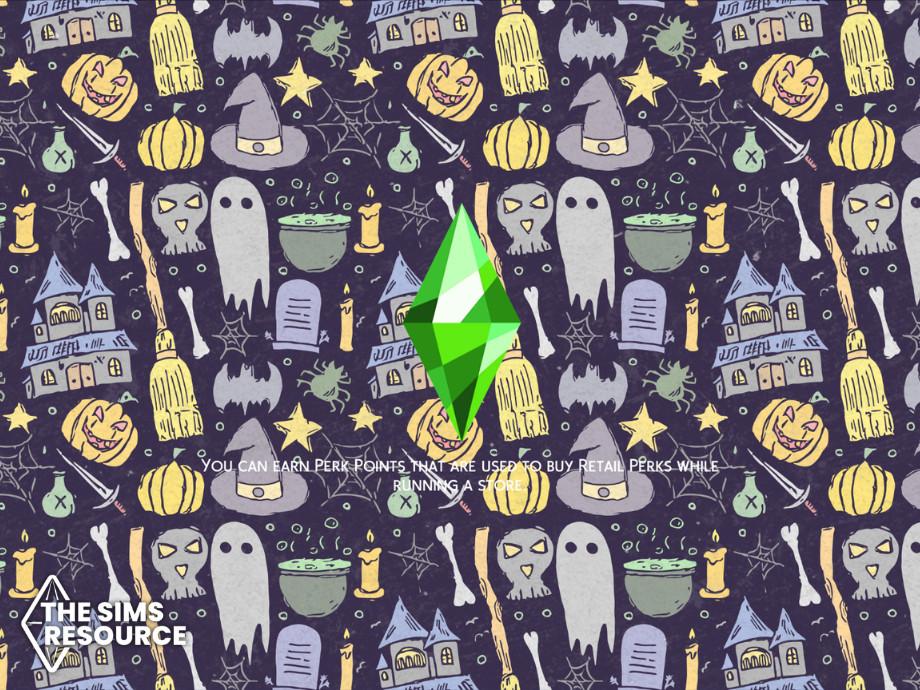Фон для экрана загрузки "Spooky Season Loading Screen"