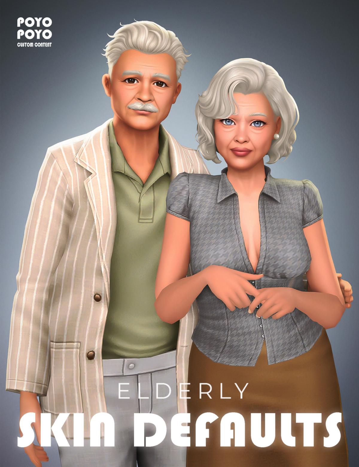 Генетика для пожилых "ELDERLY SKIN DEFAULTS & SKINBLENDS"