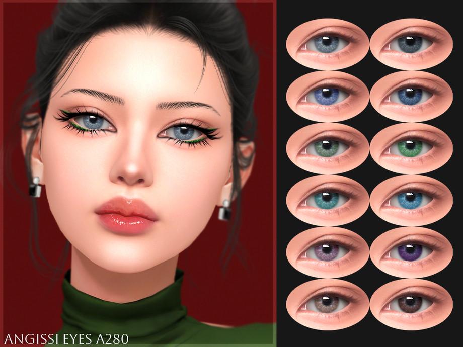 Генетика и косметика "EYES A280, Eyebrows n126 & Eyeliner A248"