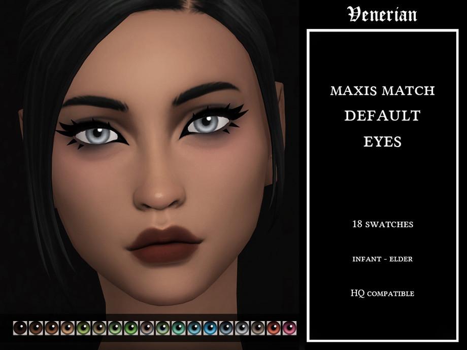 Глаза "Maxis Match Default Eyes"