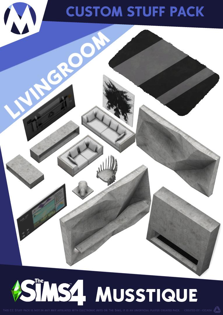 Гостиная "Musstique Livingroom"