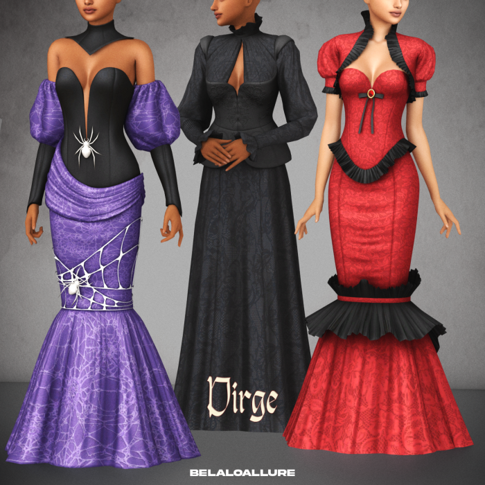 Готическая коллекция "Dirge CC collection"