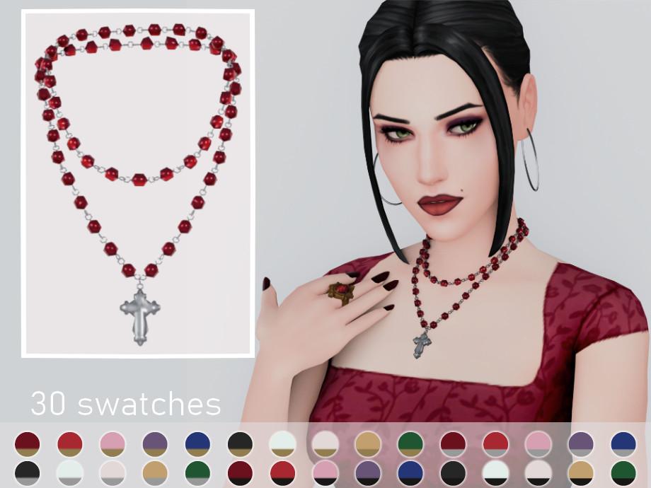Готическое ожерелье "Gothic Cross Necklace"