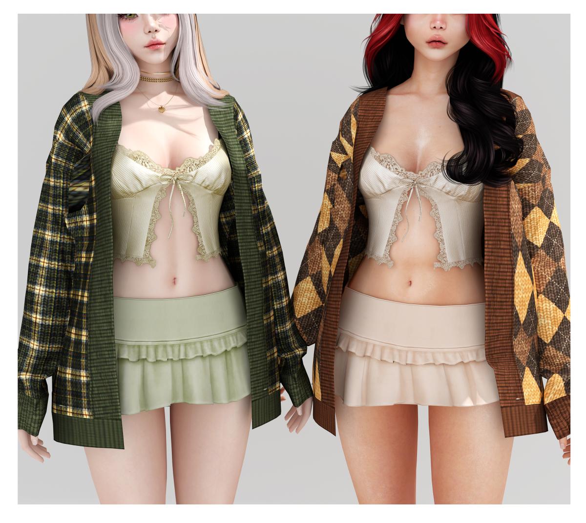 Гранж сет для симочек "Grunge Doll Mini Set"