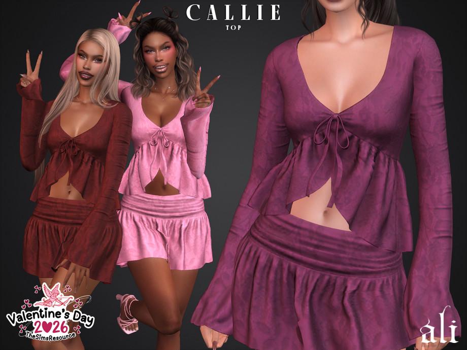 Игривый комплект для симочки "CALLIE"