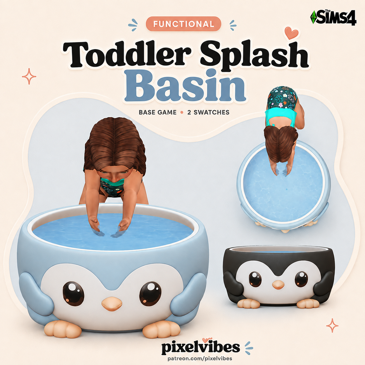 Игрушечный бассейн для тоддлеров "Toddler Splash Basin"