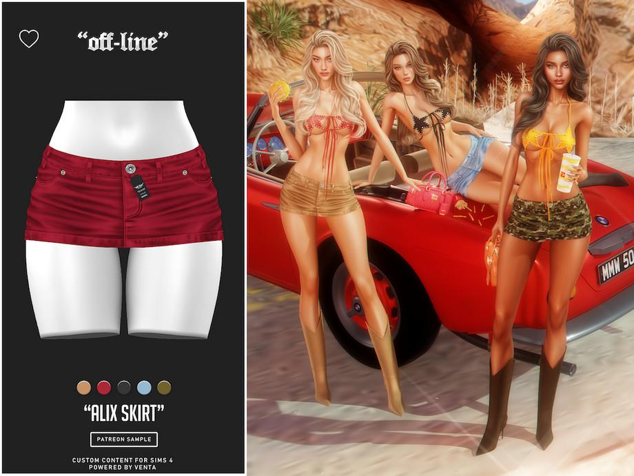 Юбка для симочек "Alix Skirt"