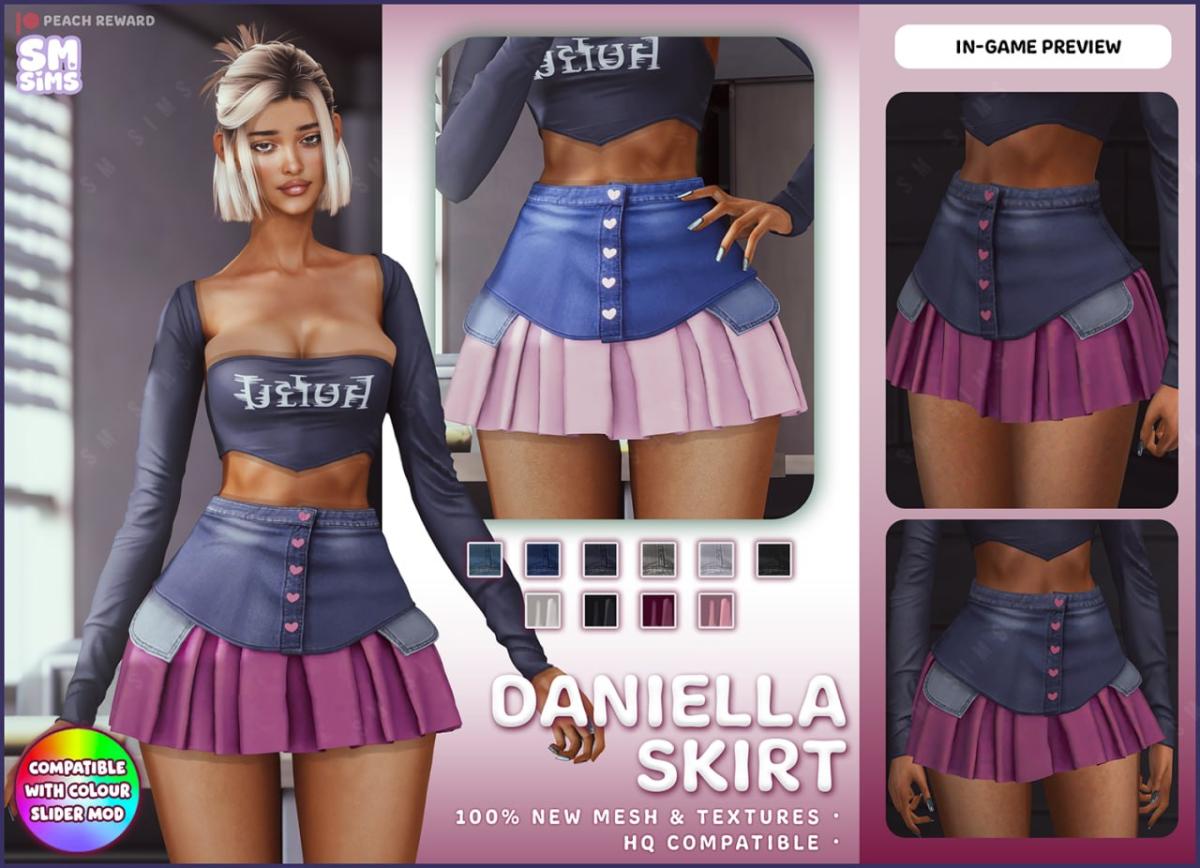 Юбка для симочек "Daniella Skirt"
