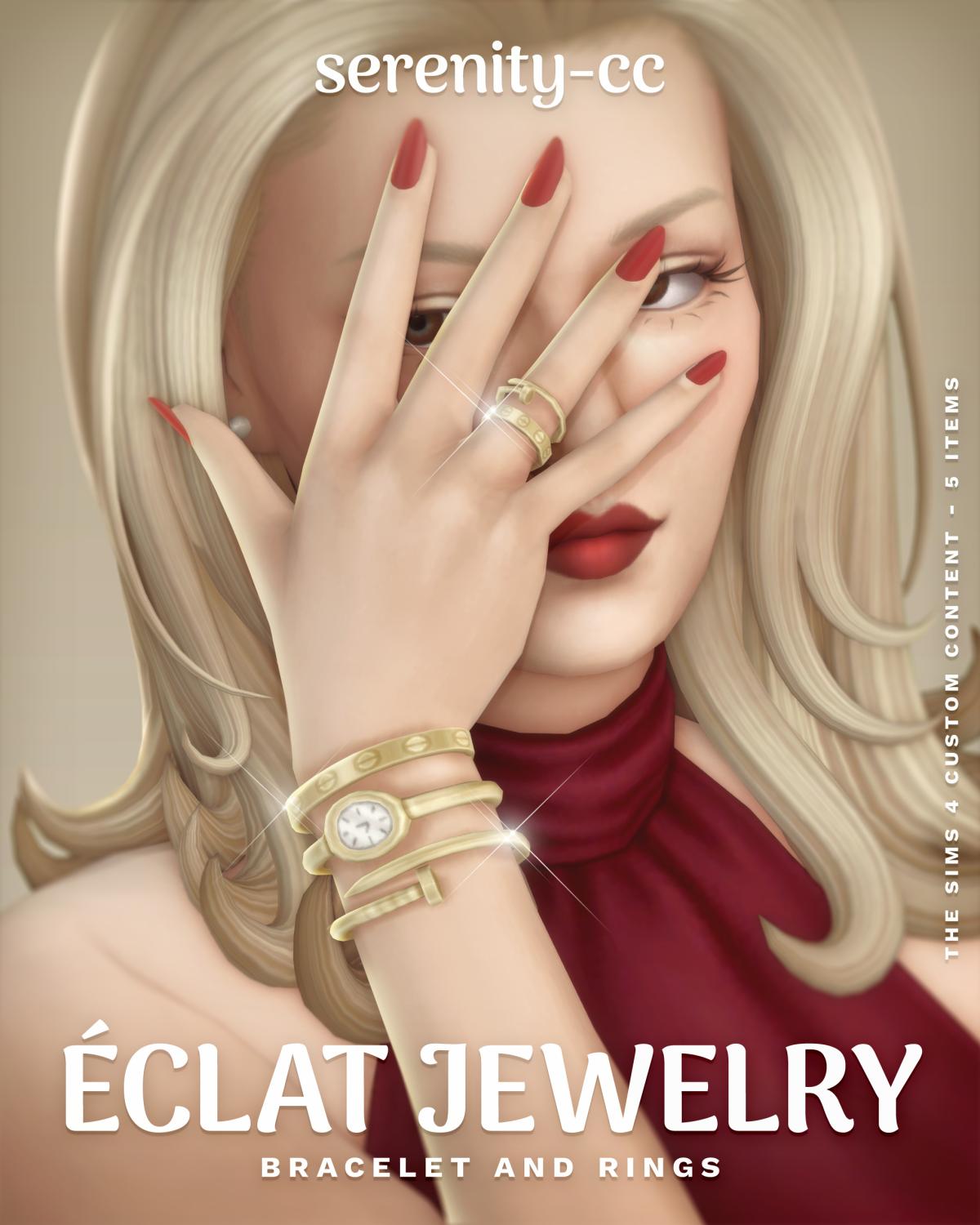 Ювелирная коллекция для симочек "Eclat Jewelry Collection"