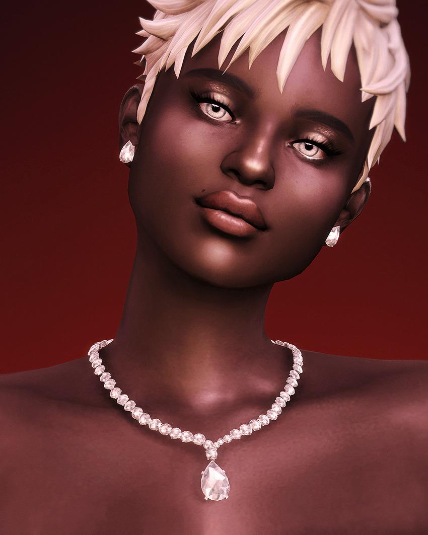 Ювелирный сет "M Jewelry IX (Earring & Necklace Set)"