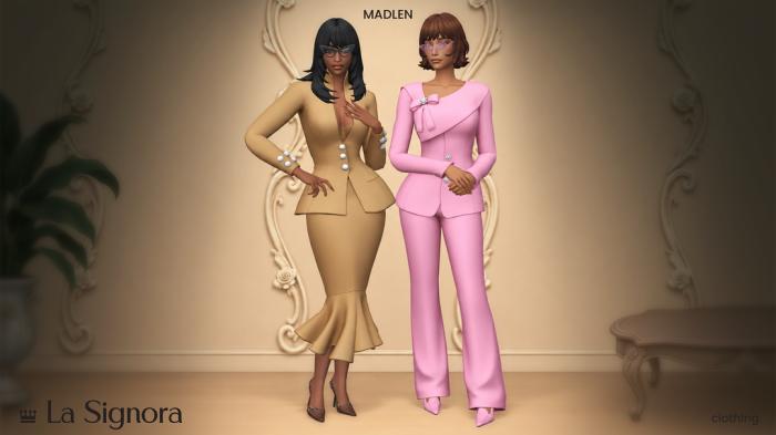 Изысканный сет "La Signora Outfits"