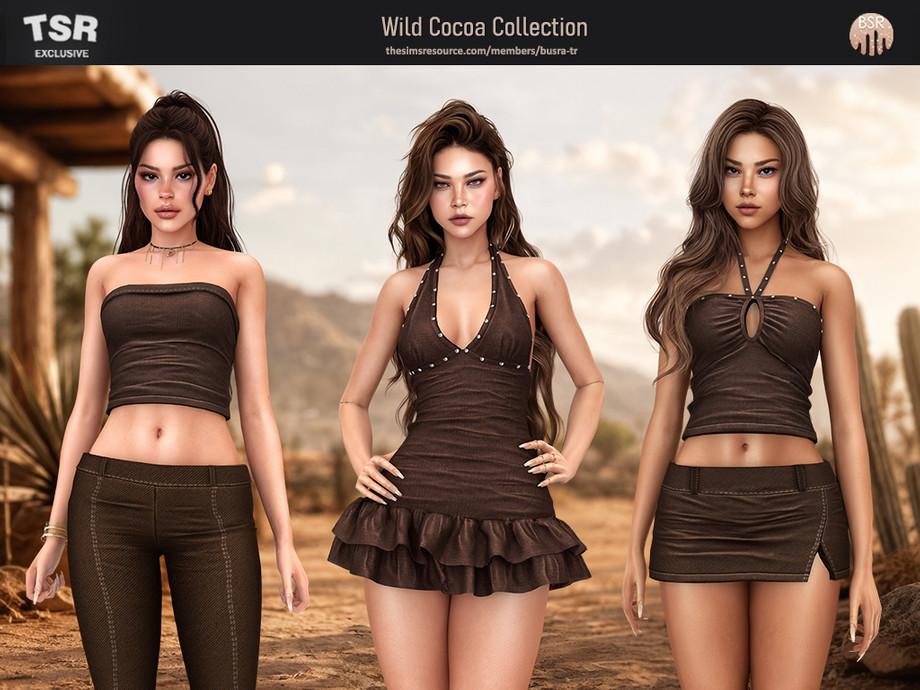 Какао коллекция для симочек "Wild Cocoa Collection"