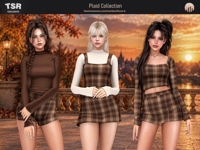 Клетчатая коллекция "SET-Plaid Collection"