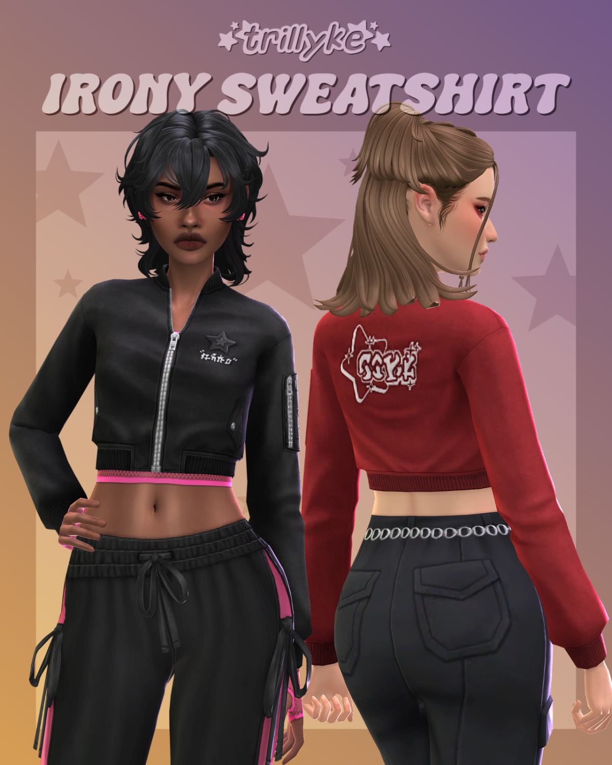 Кофта для симочек "Irony Sweatshirt"