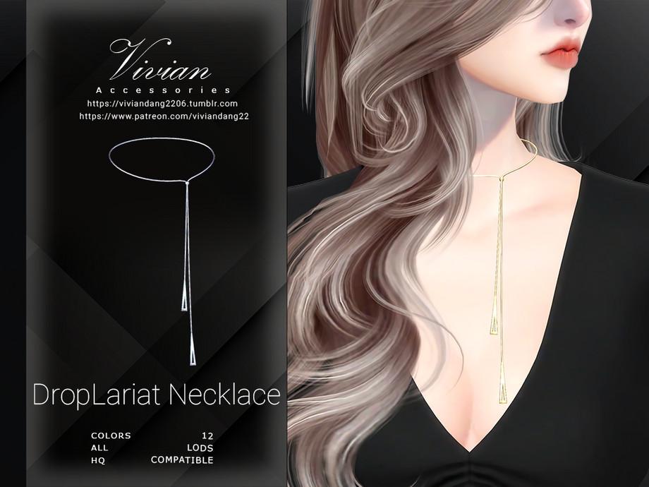Колье "DropLariat - Necklace"
