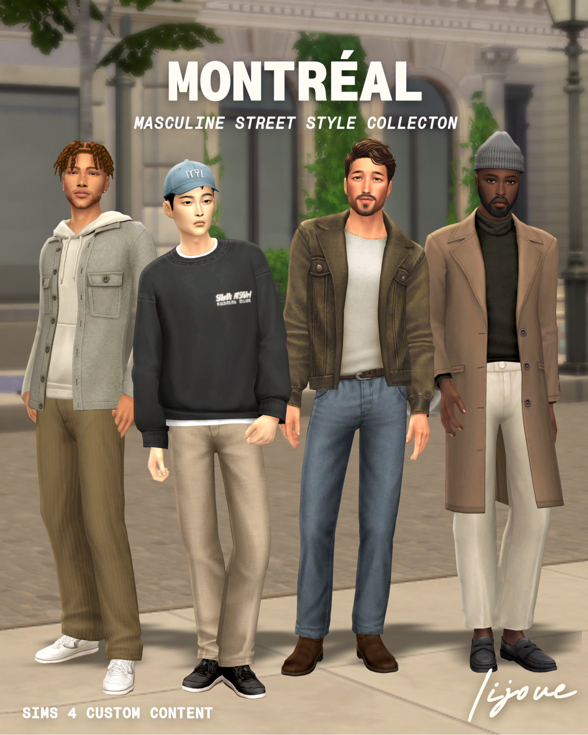 Базовая коллекция для мужчин "Montreal Street Style Collection"