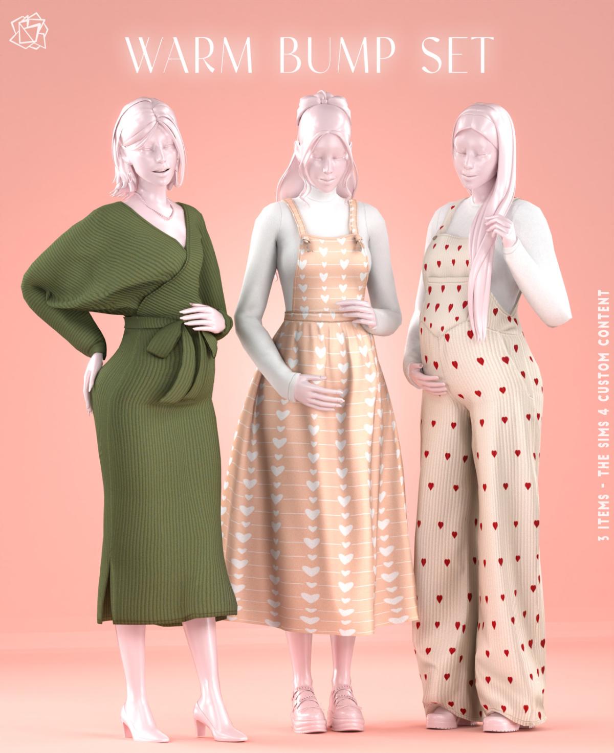 Коллекция для беременных "Warm Bump set"