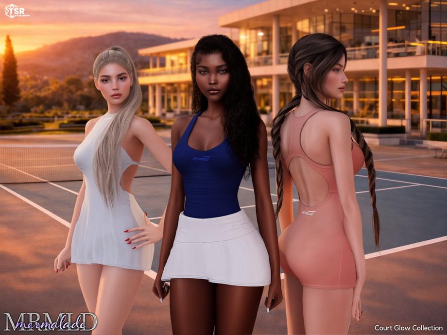Коллекция для корта "Court Glow Collection"