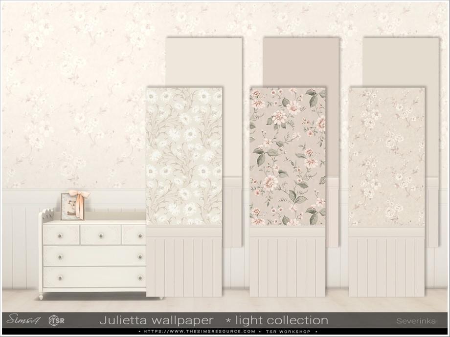 Коллекция настенных покрытий "Julietta wallpaper - light collection"