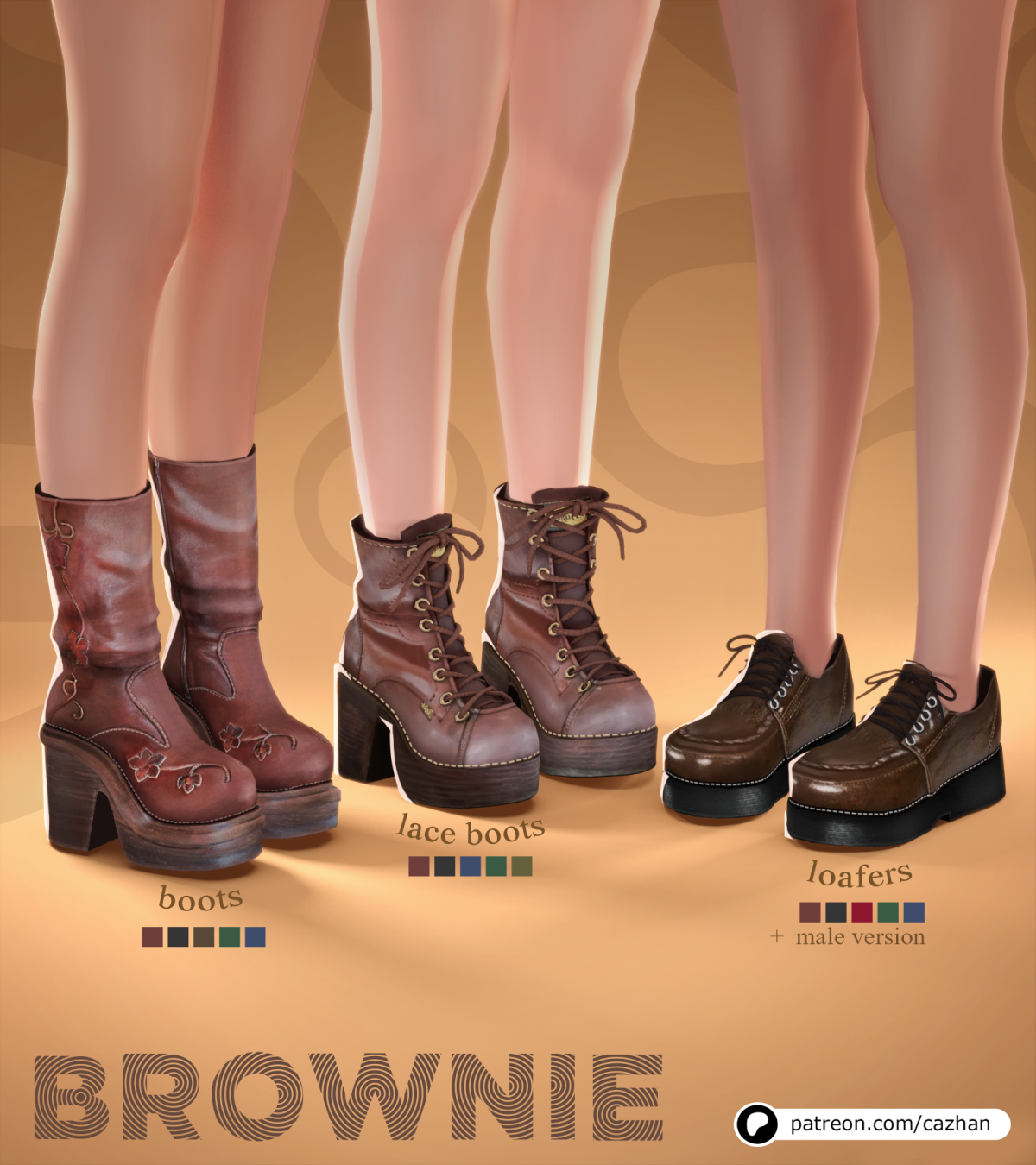 Коллекция обуви для "brownie"