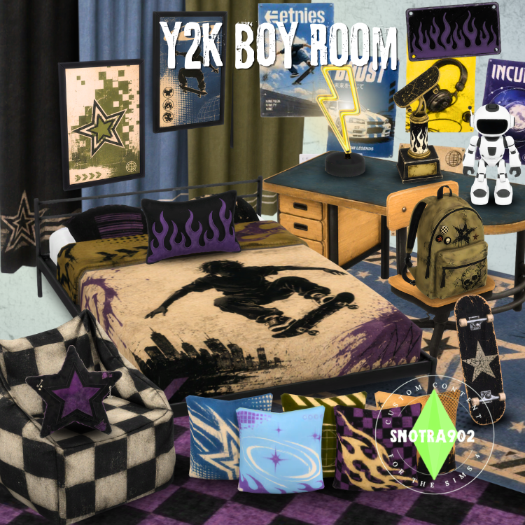 Комната для подростка "Y2K Boy Room"