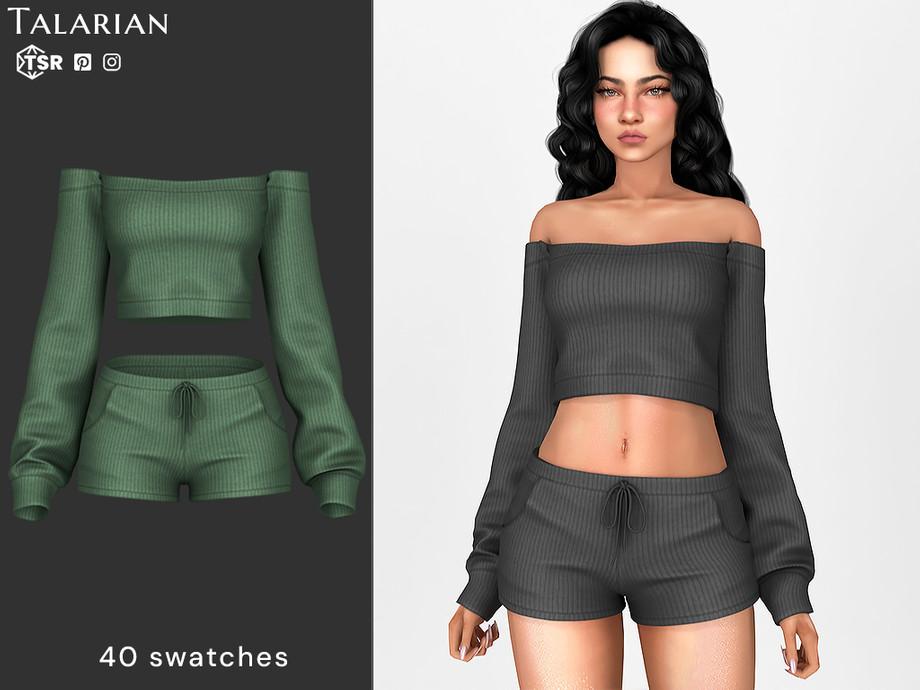 Комплект для симочек "Makenzie Off Shoulder"