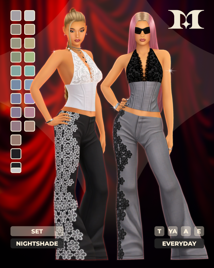 Комплект для симочек "Nightshade Set"